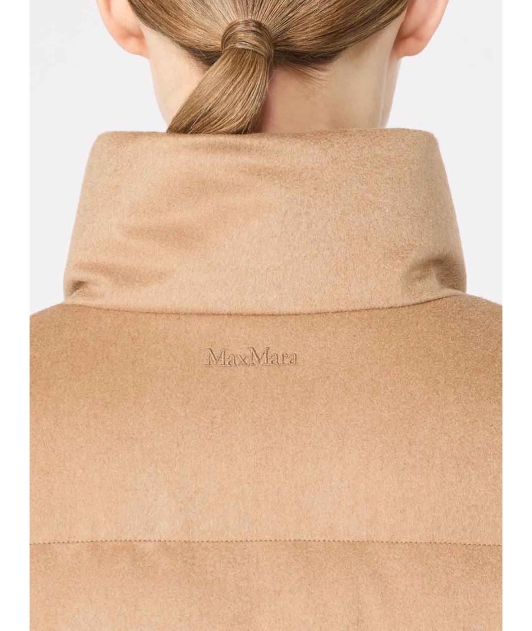 MAX MARA Бежевый пуховик, фото 4