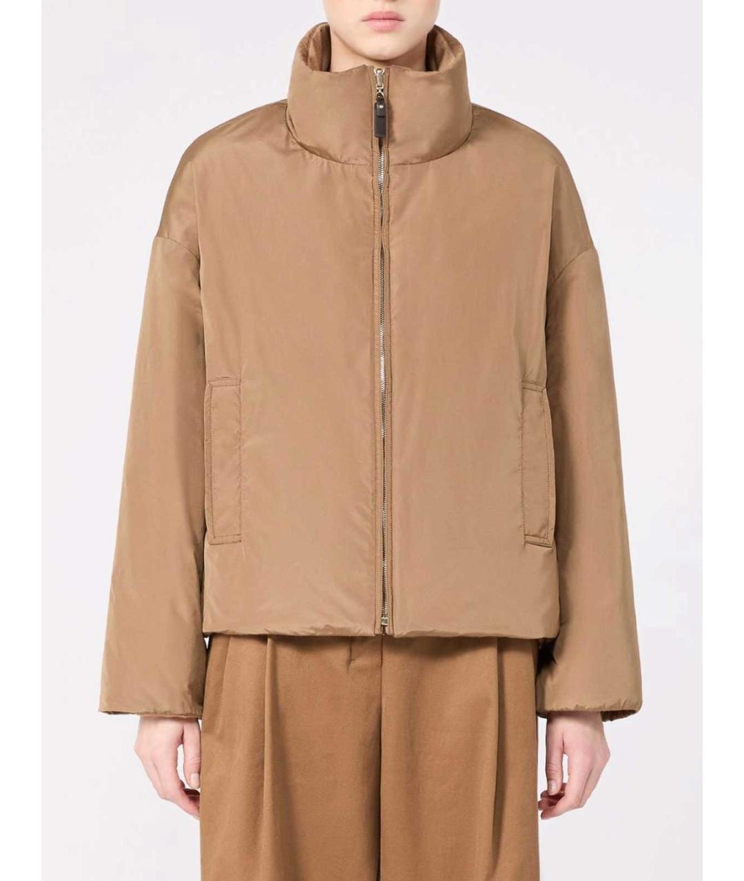 MAX MARA Бежевый пуховик, фото 3