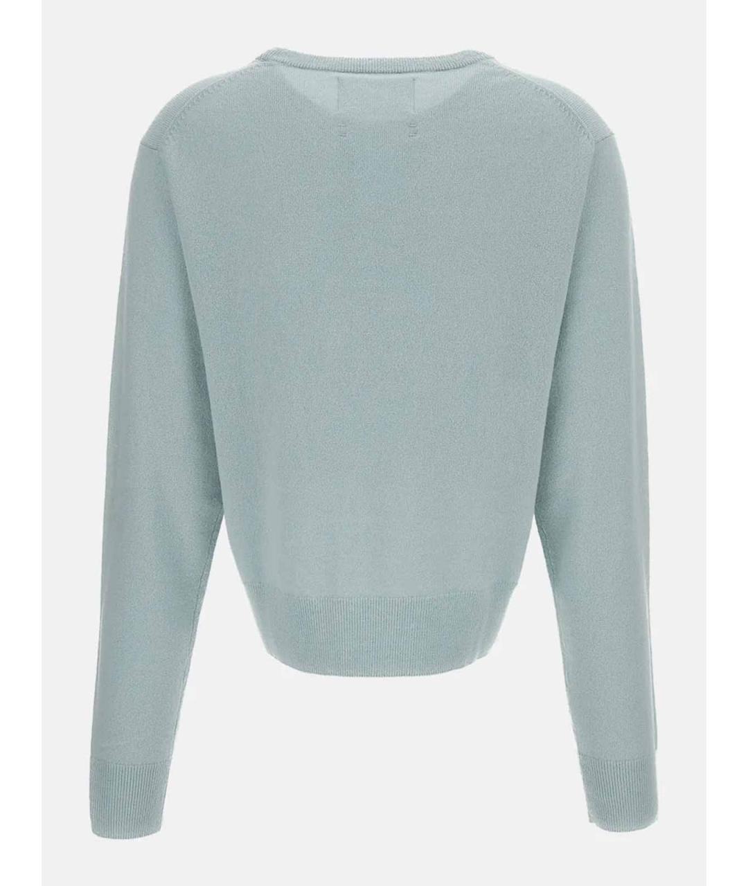 EXTREME CASHMERE Бирюзовый кашемировый джемпер / свитер, фото 3
