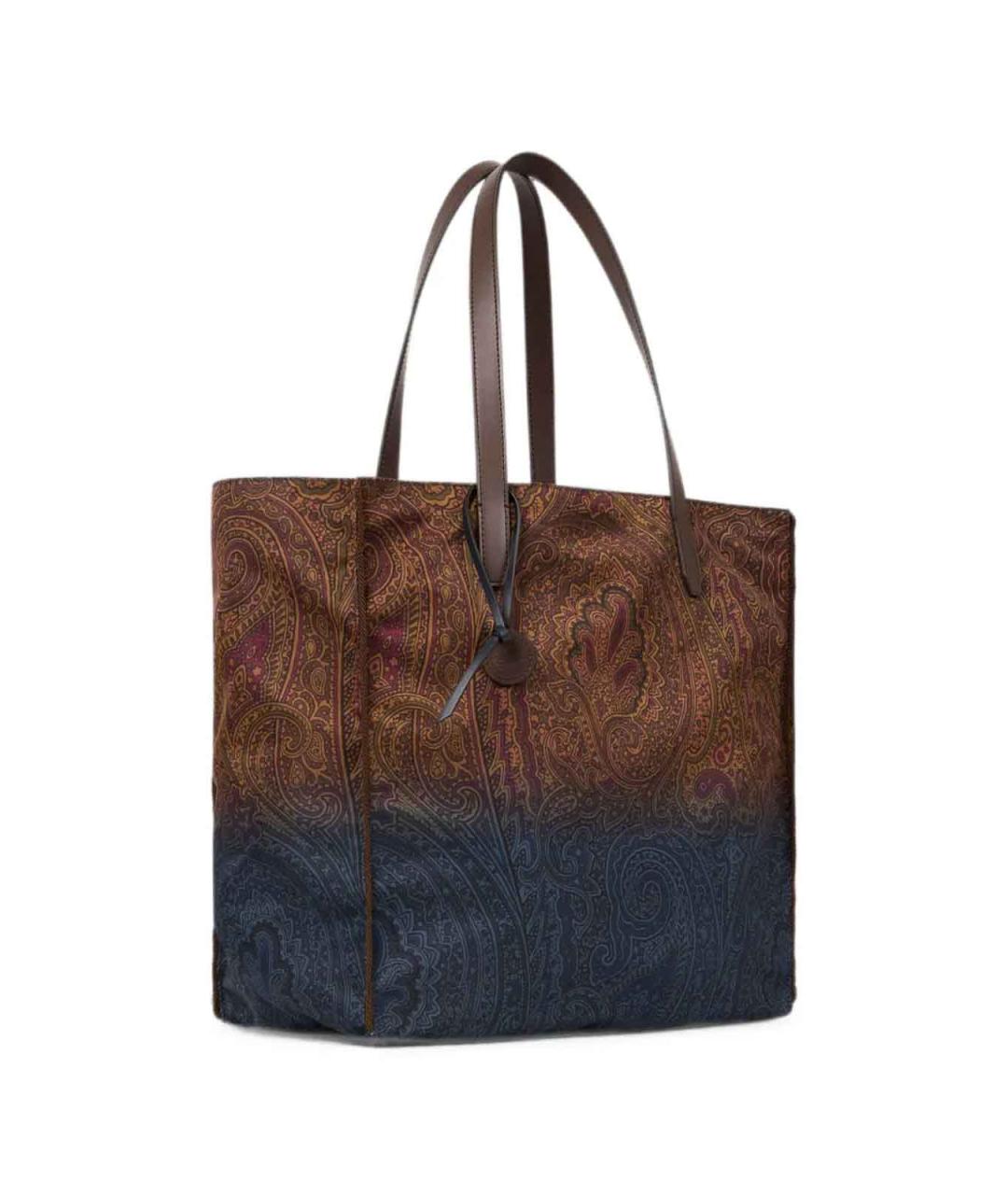 ETRO Мульти нейлоновая сумка тоут, фото 4