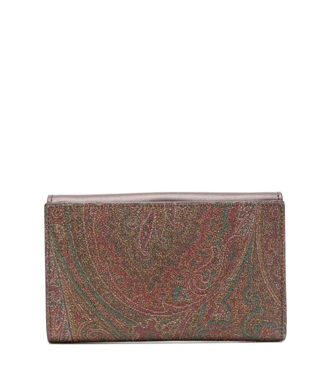 ETRO Коричневый кошелек, фото 2