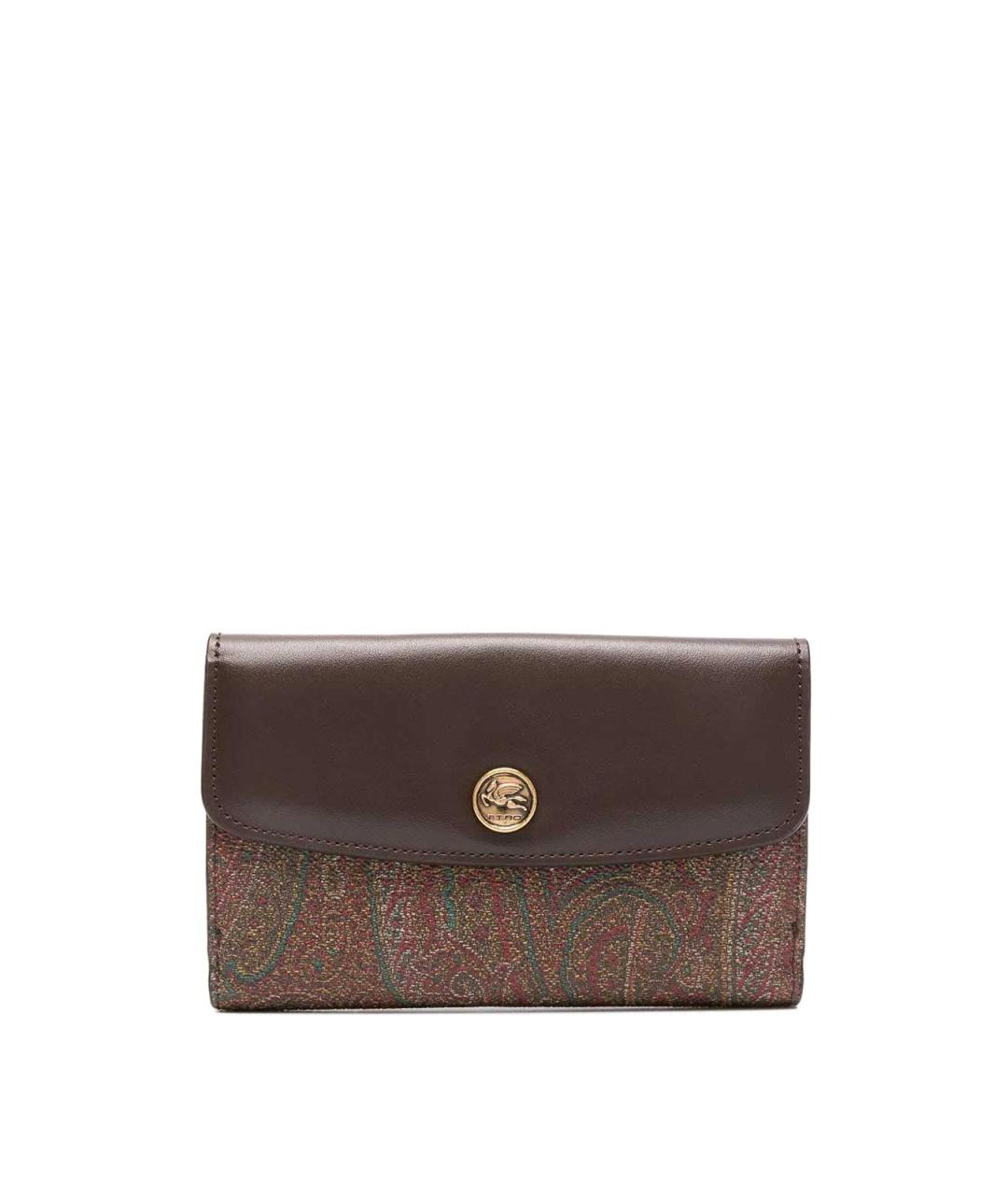 ETRO Коричневый кошелек, фото 1