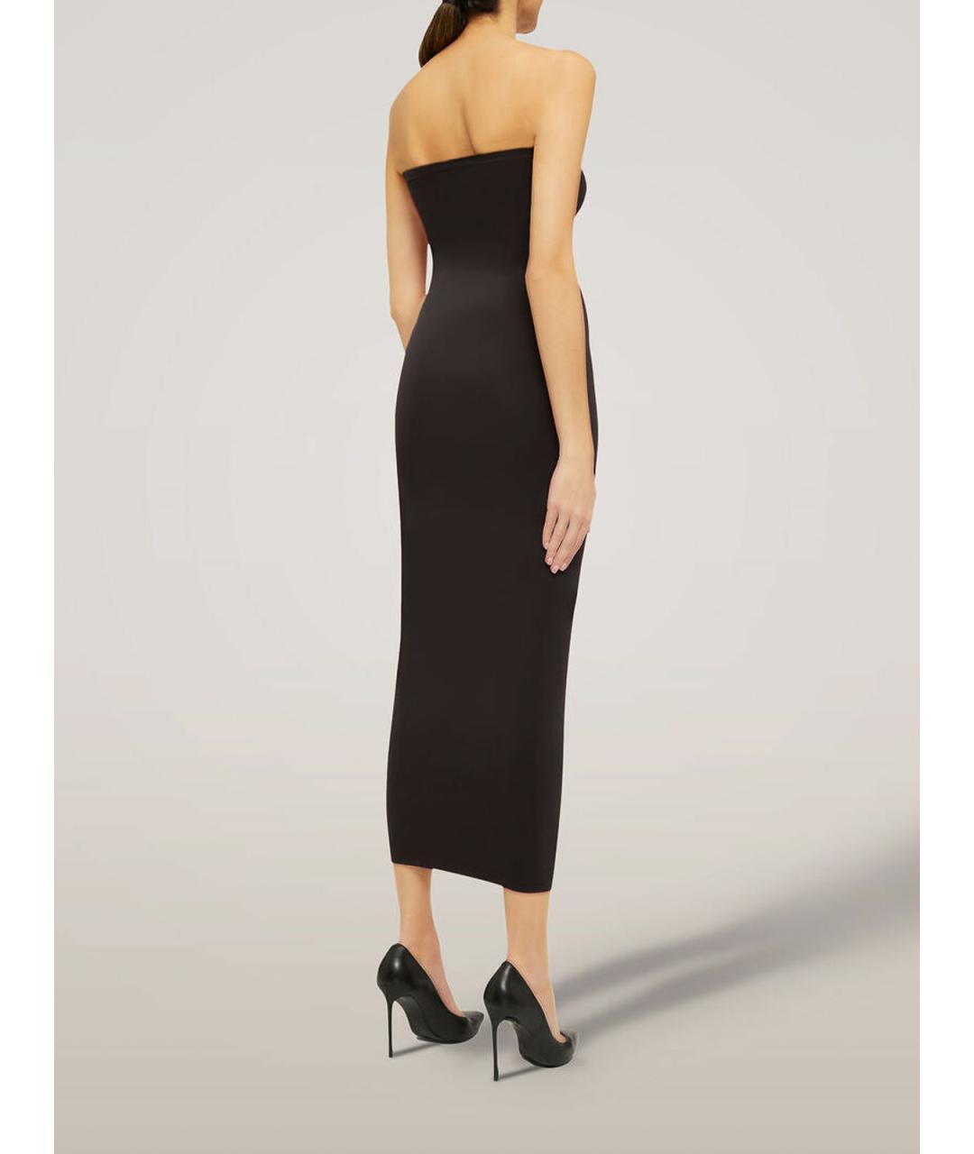 WOLFORD Коричневое полиамидовое повседневное платье, фото 4