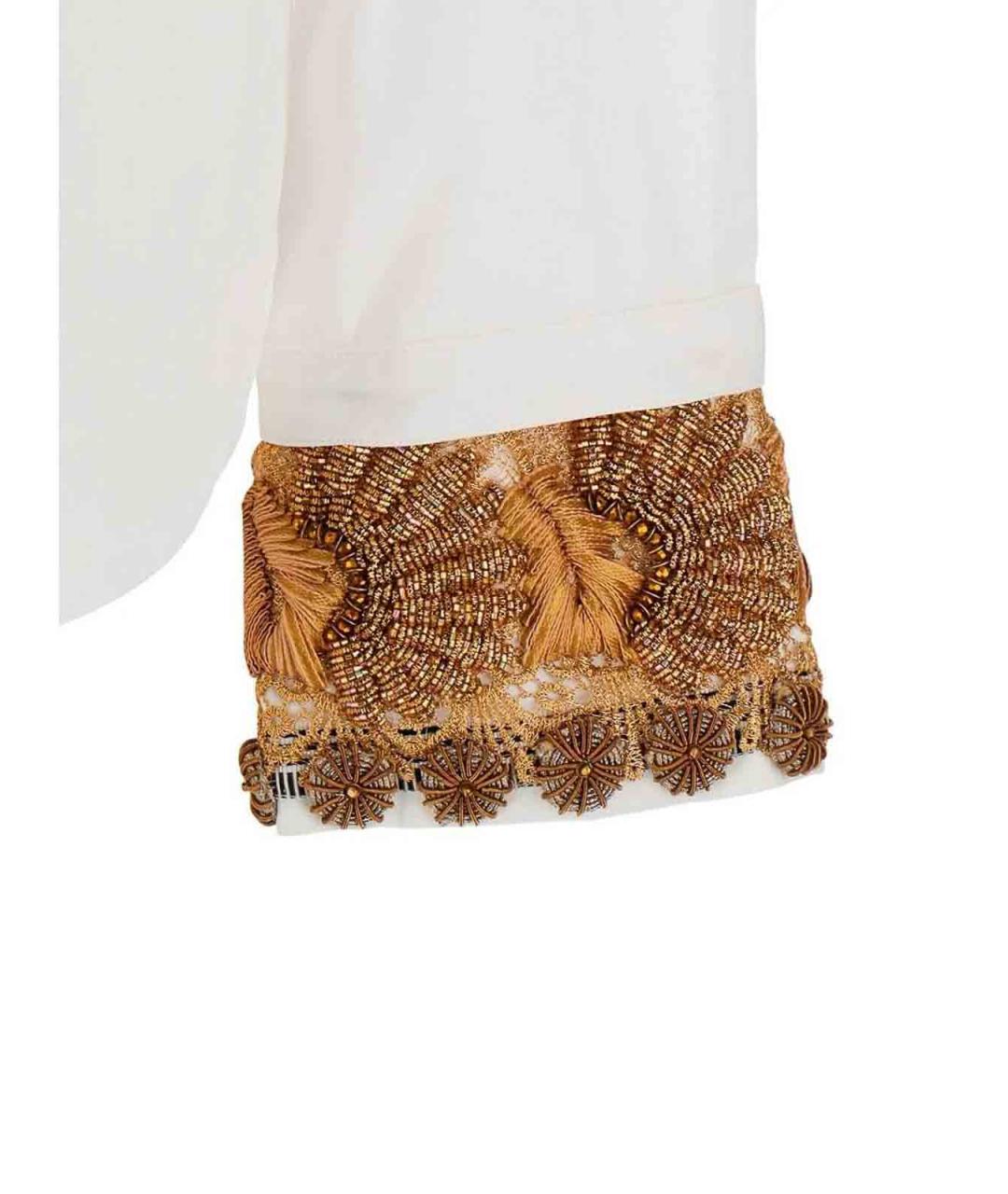 DRIES VAN NOTEN Белая хлопковая рубашка, фото 2