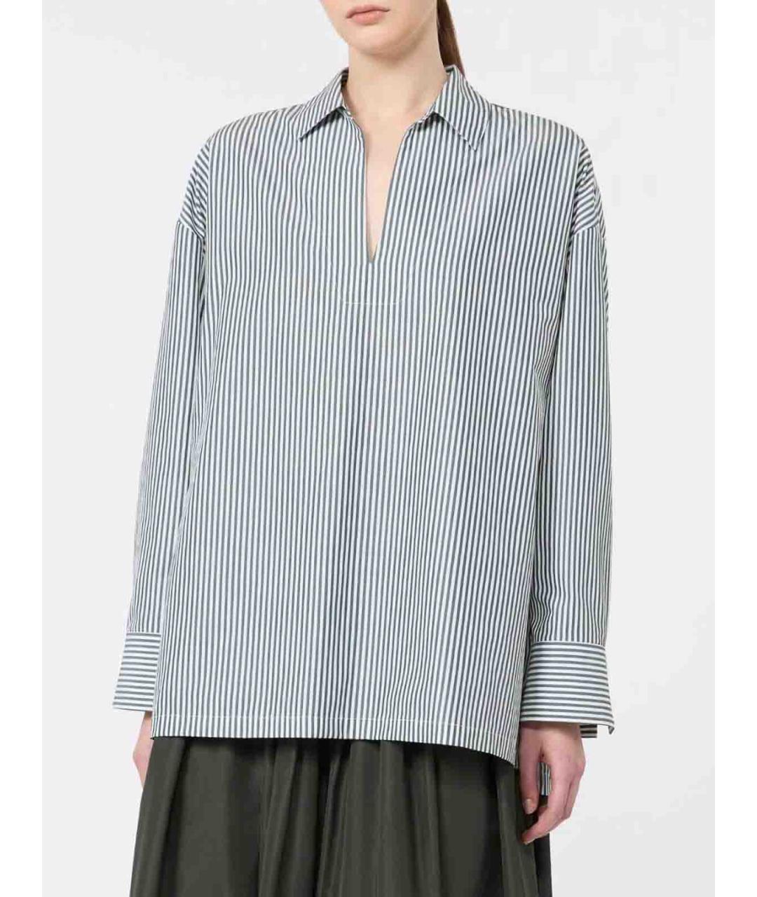 'S MAX MARA Мульти хлопковая рубашка, фото 3