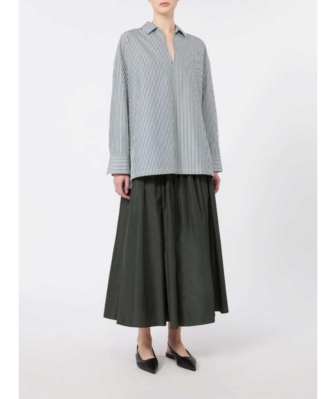 'S MAX MARA Мульти хлопковая рубашка, фото 2