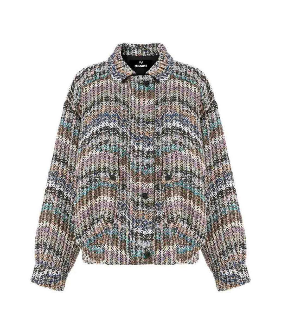 MISSONI Мульти вискозная куртка, фото 5