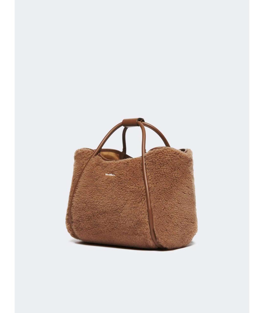 MAX MARA Коричневая сумка тоут, фото 2