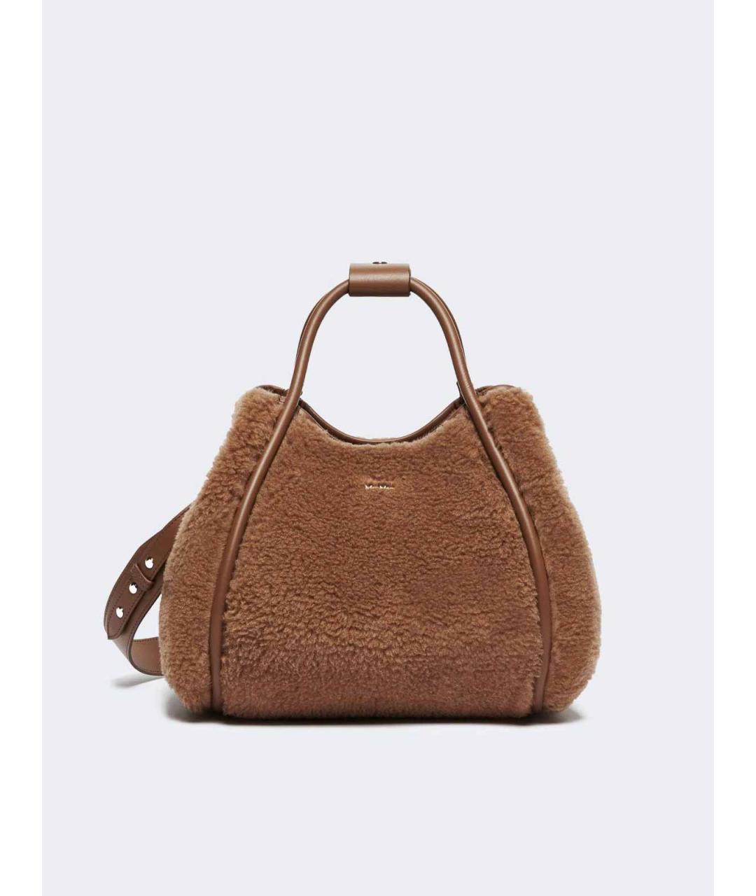 MAX MARA Коричневая сумка тоут, фото 3