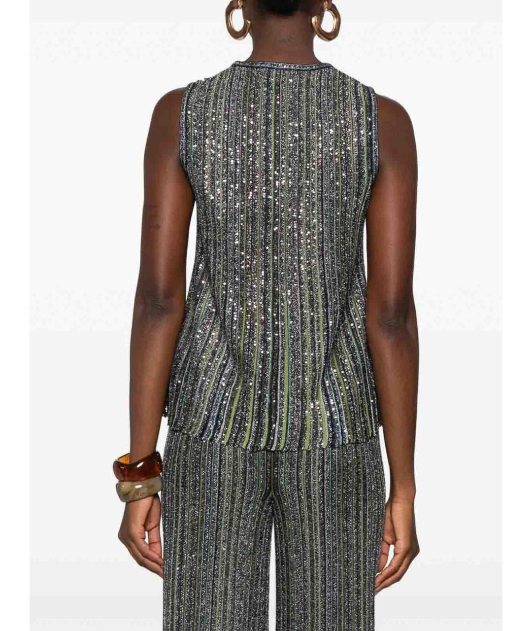 MISSONI Мульти полиамидовая майка, фото 4