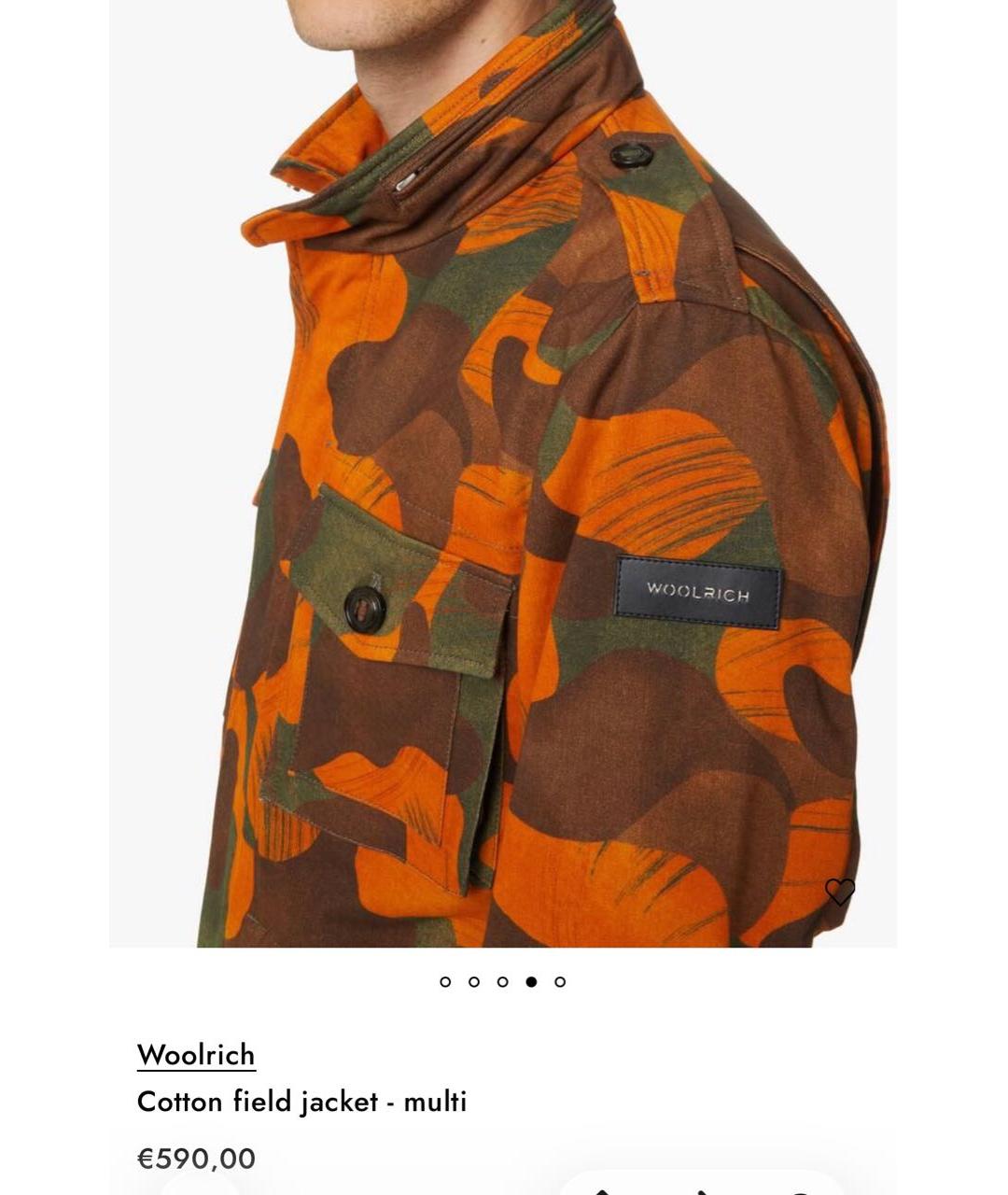 WOOLRICH Мульти хлопковая куртка, фото 6