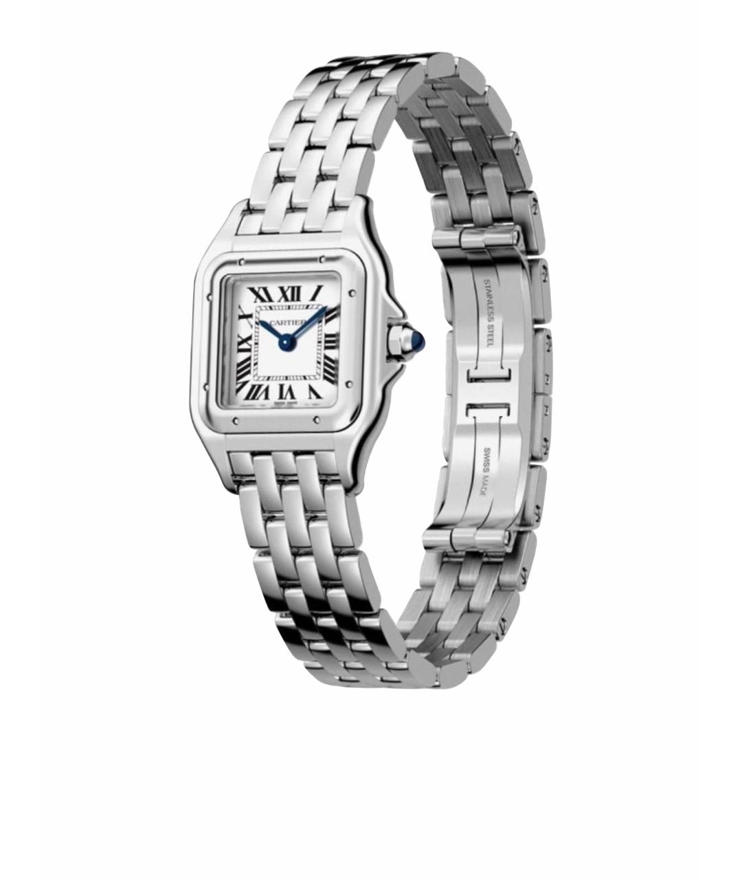 CARTIER Серебряные металлические часы, фото 1