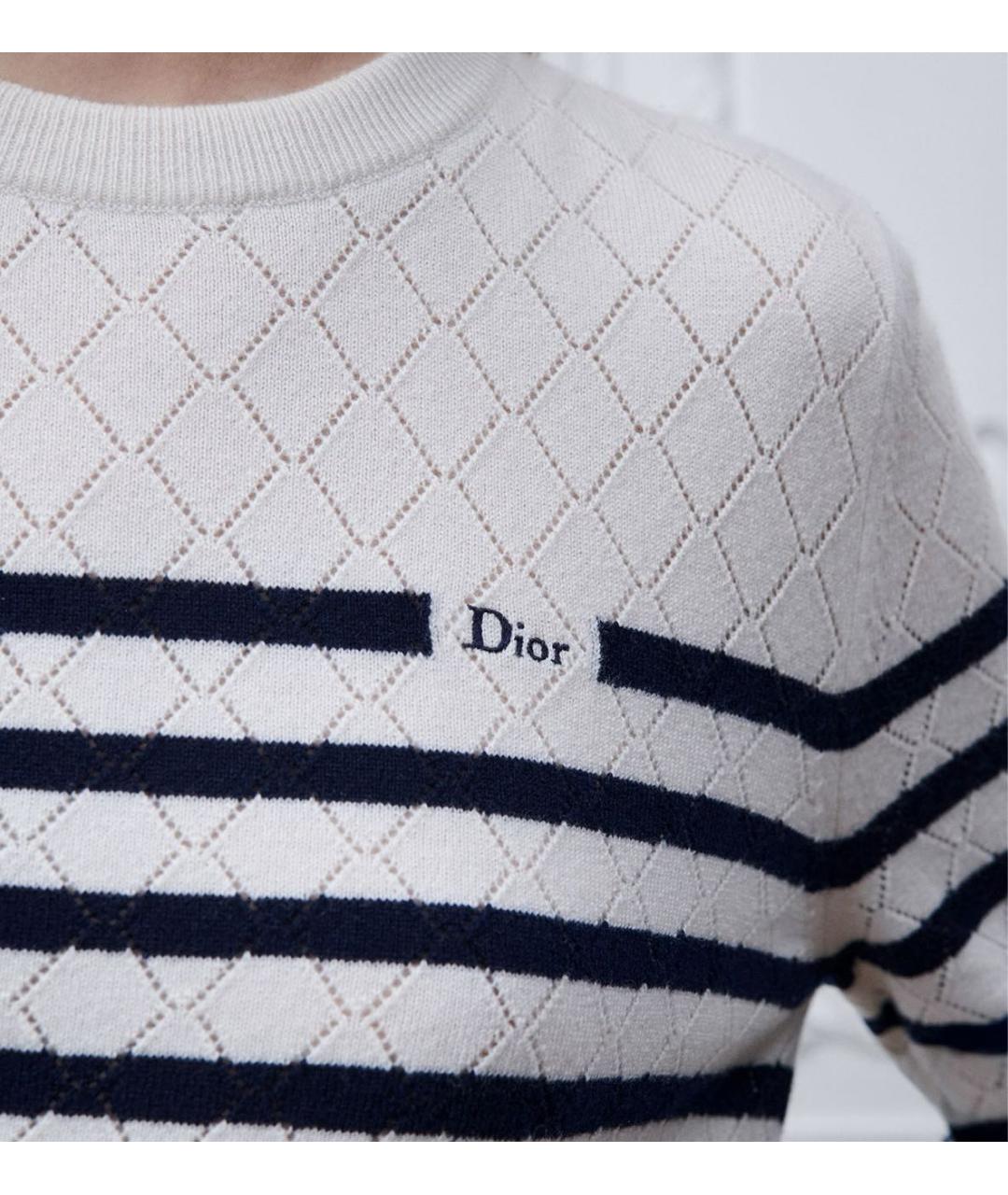 CHRISTIAN DIOR Мульти кашемировый джемпер / свитер, фото 4