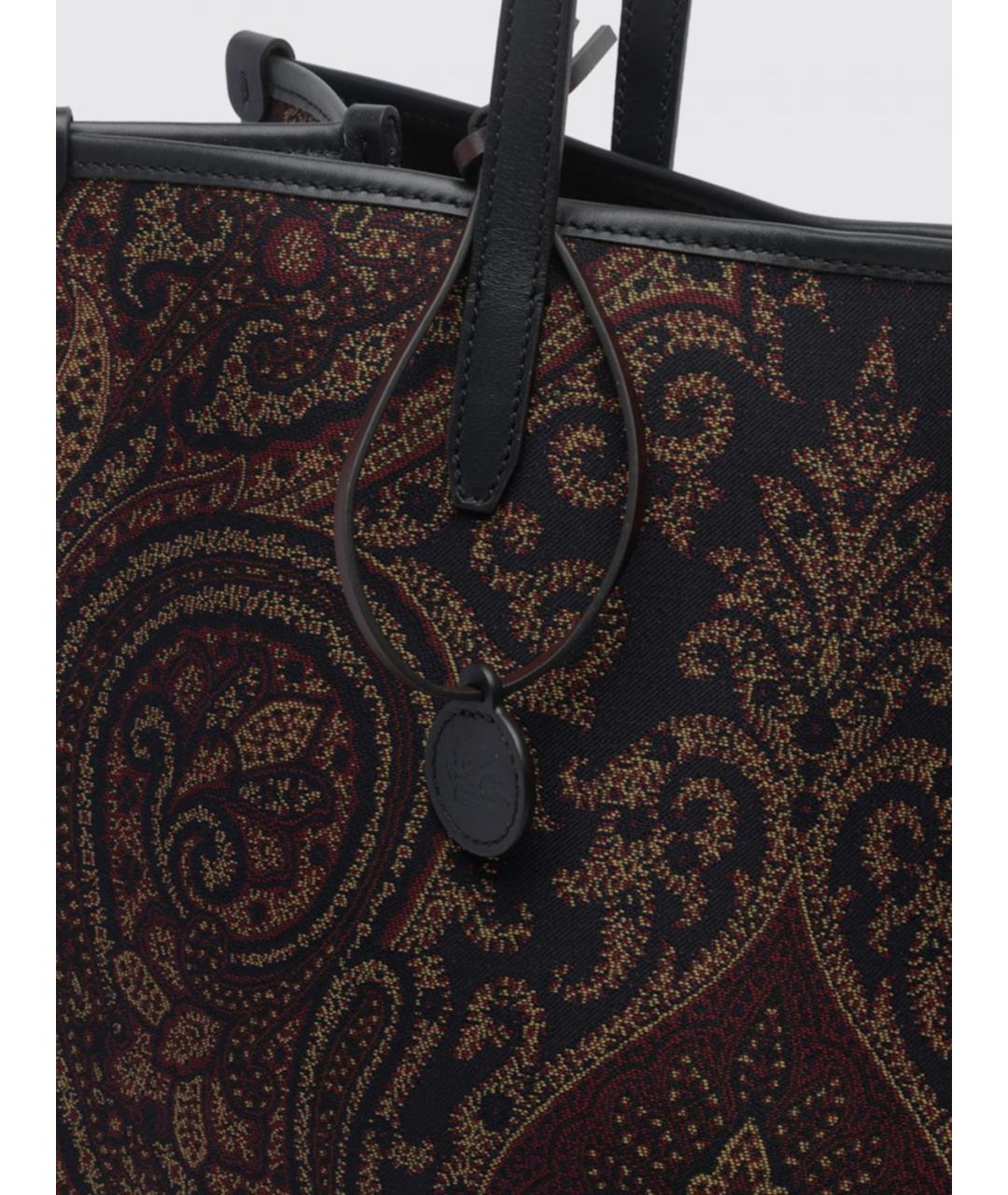 ETRO Черная сумка тоут, фото 4