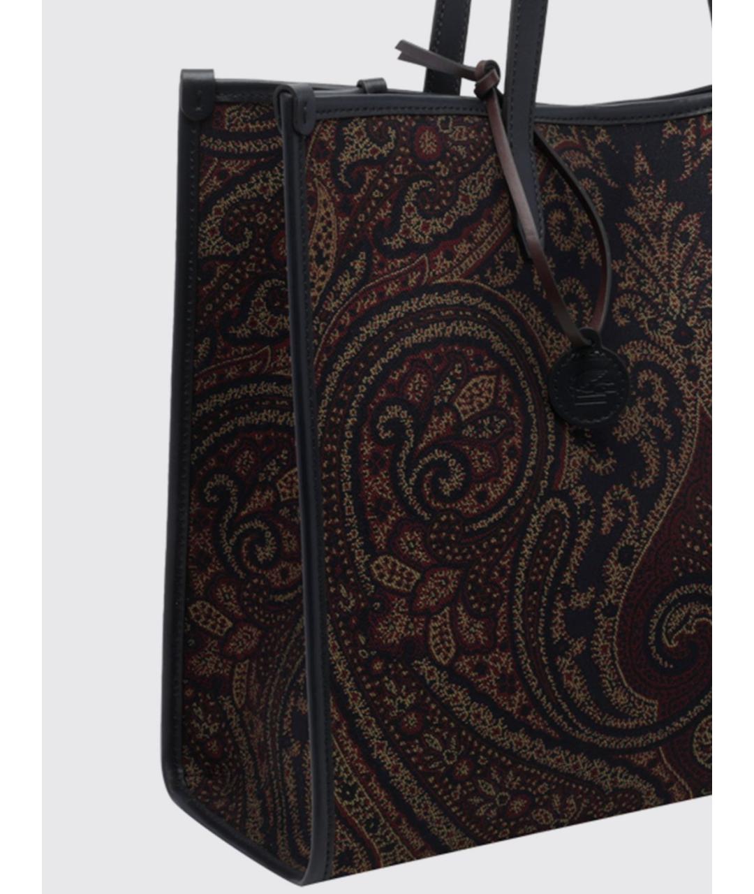 ETRO Черная сумка тоут, фото 3