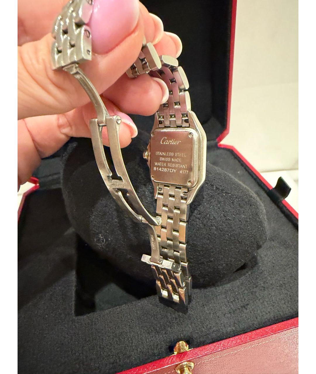 CARTIER Серебряные часы, фото 4