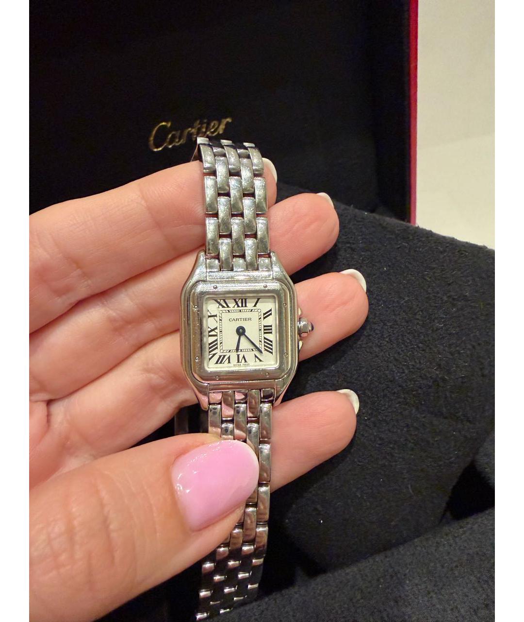 CARTIER Серебряные часы, фото 3