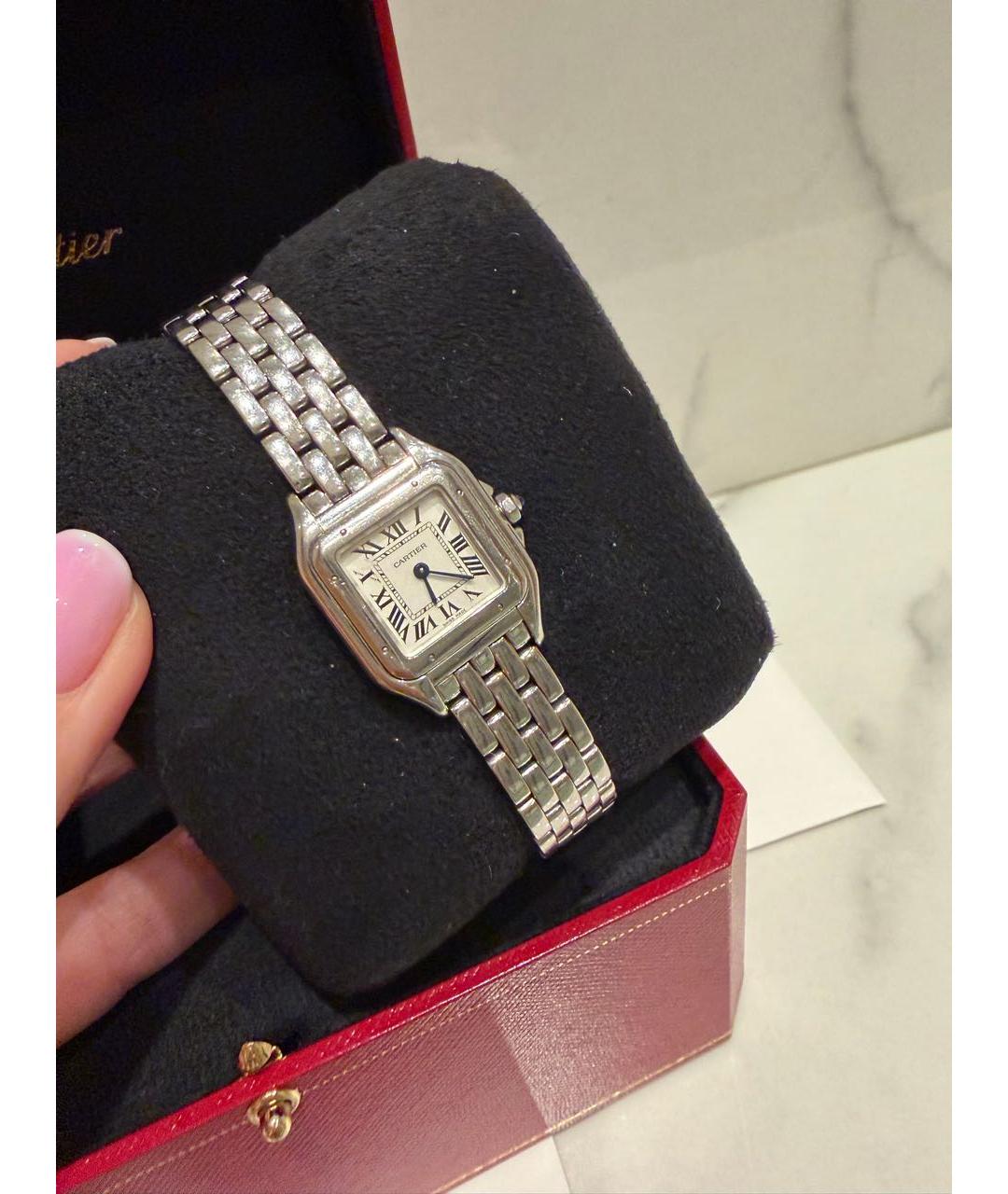 CARTIER Серебряные часы, фото 2