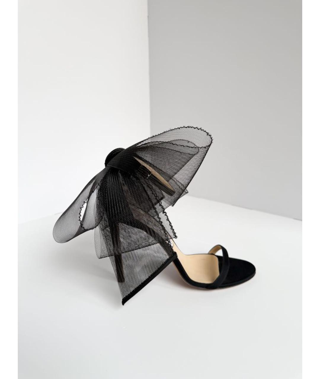 JIMMY CHOO Черные босоножки, фото 8