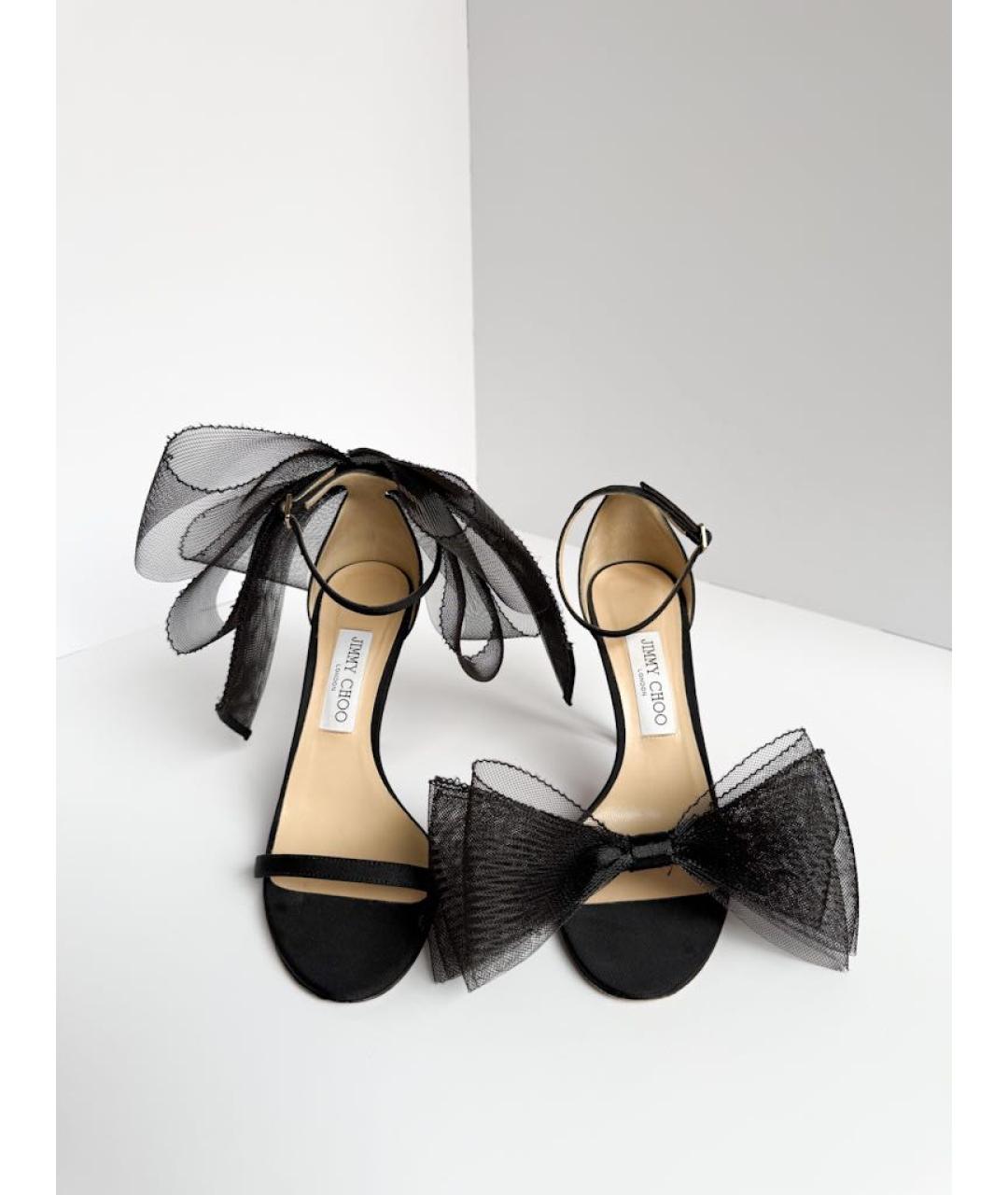 JIMMY CHOO Черные босоножки, фото 2