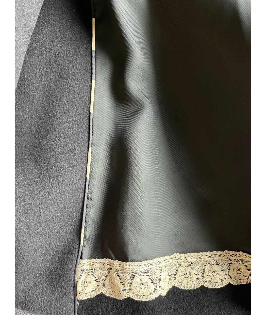 PAUL SMITH Черное шерстяное пальто, фото 6