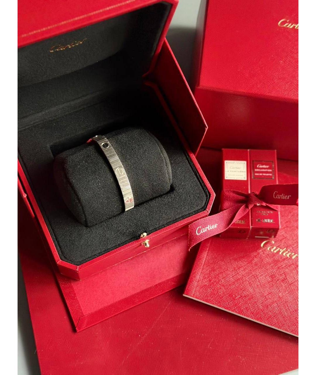 CARTIER Серебряный браслет из белого золота, фото 2