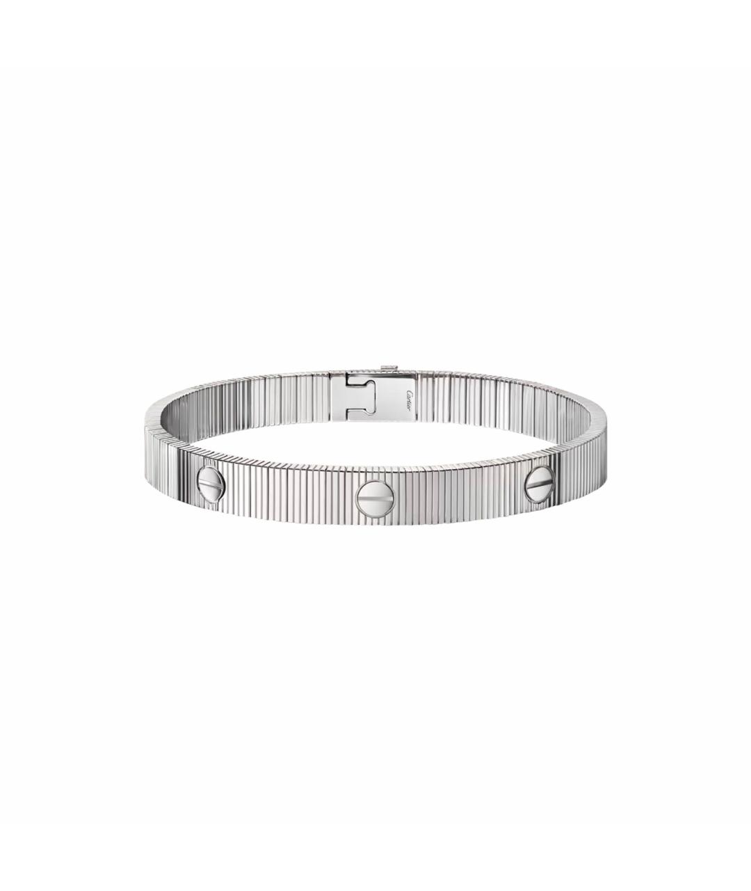 CARTIER Серебряный браслет из белого золота, фото 1