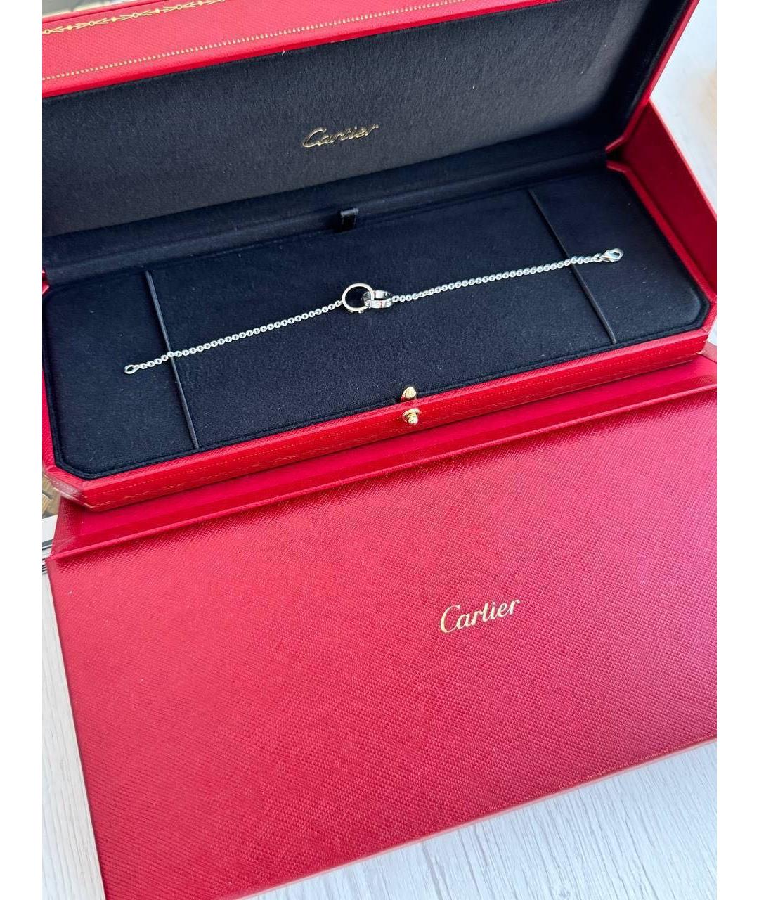 CARTIER Серебряный браслет из белого золота, фото 3