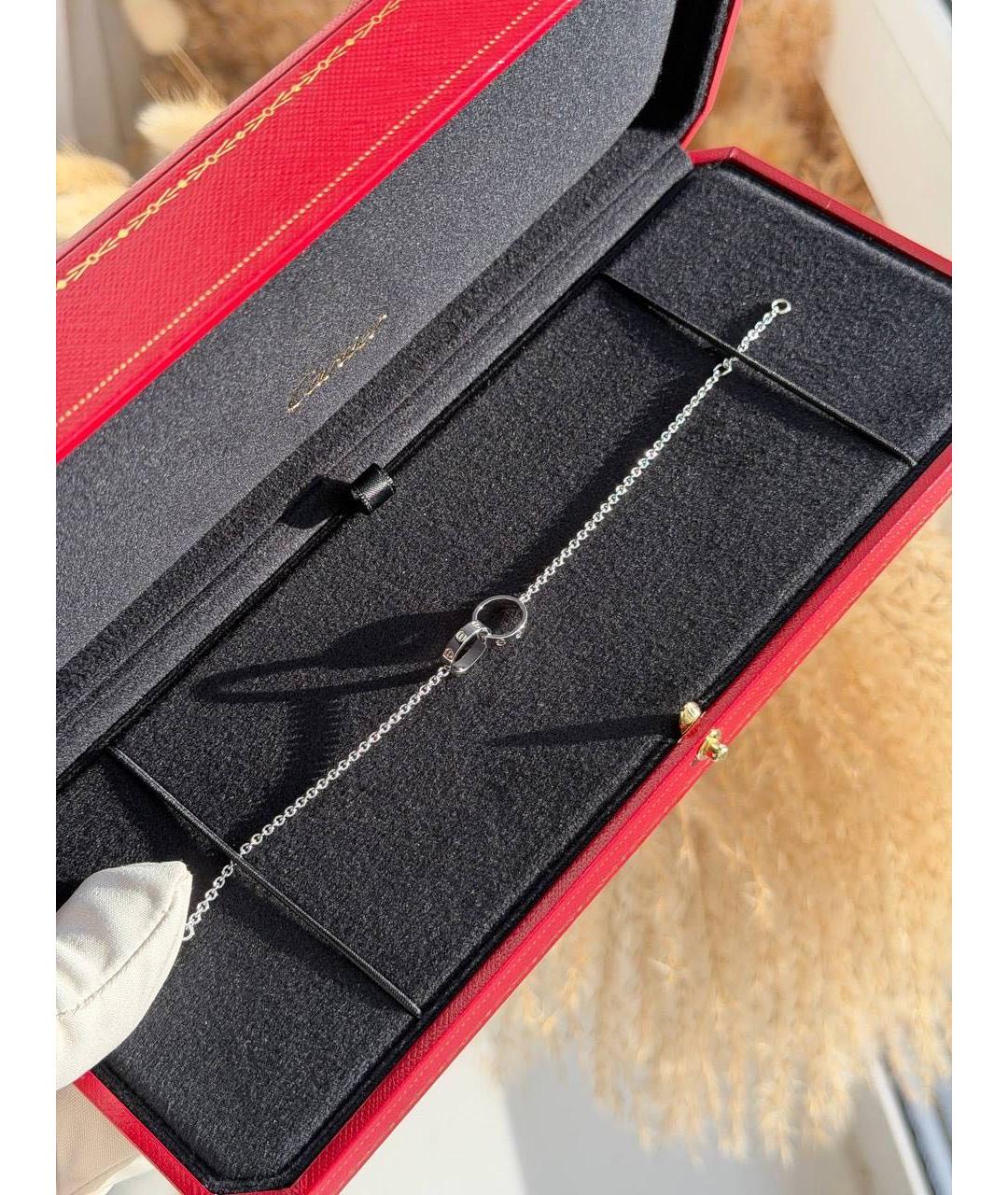CARTIER Серебряный браслет из белого золота, фото 2