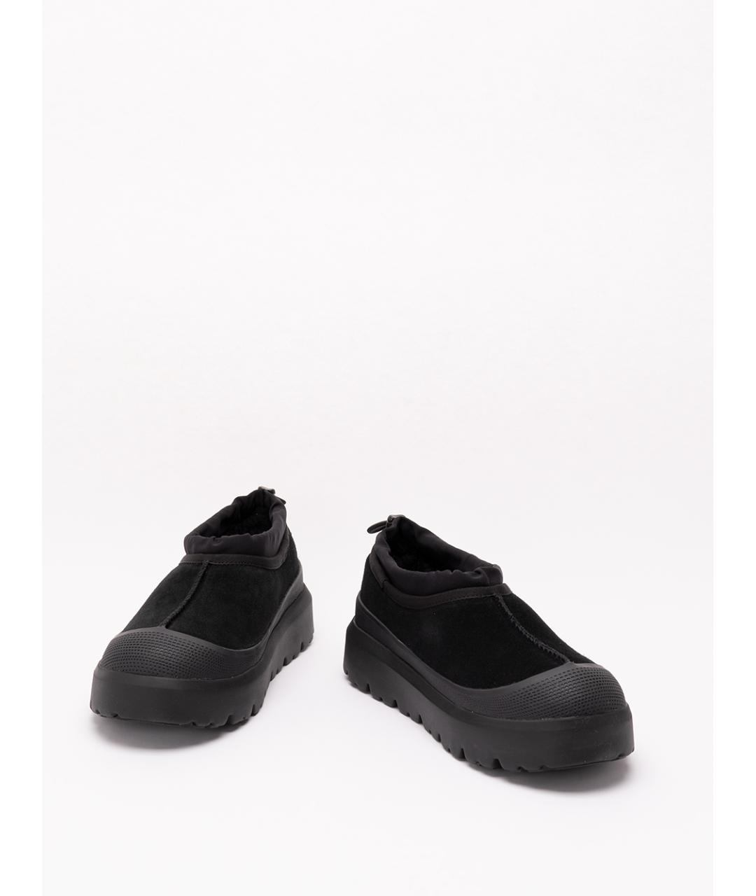 UGG Черные кожаные низкие ботинки, фото 2