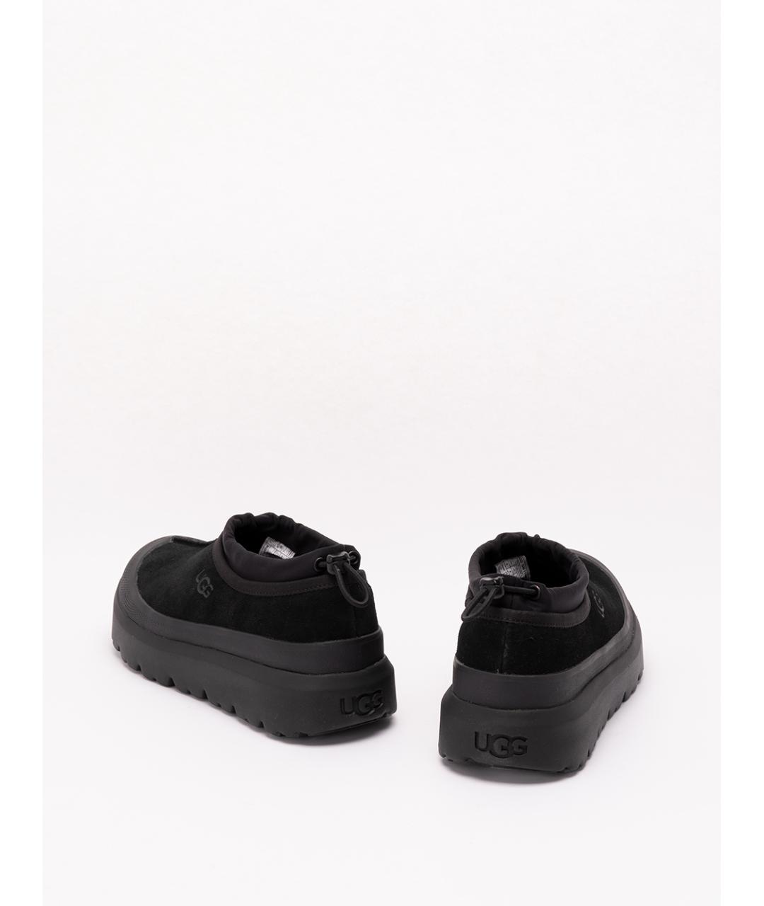 UGG Черные кожаные низкие ботинки, фото 3