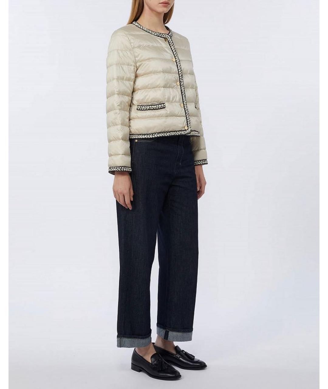 MAX MARA Бежевая куртка, фото 3