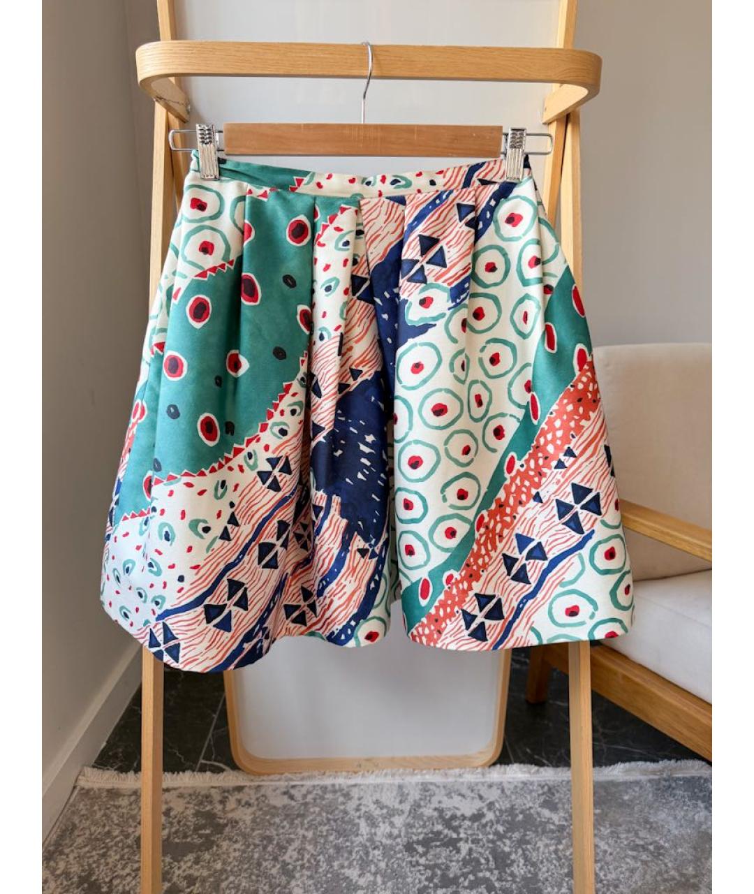 OSCAR DE LA RENTA Мульти юбка миди, фото 2