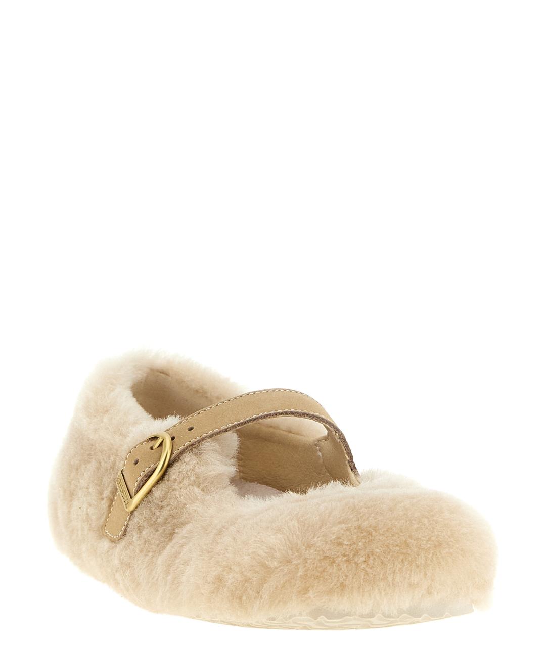 BIRKENSTOCK Бежевые балетки, фото 2