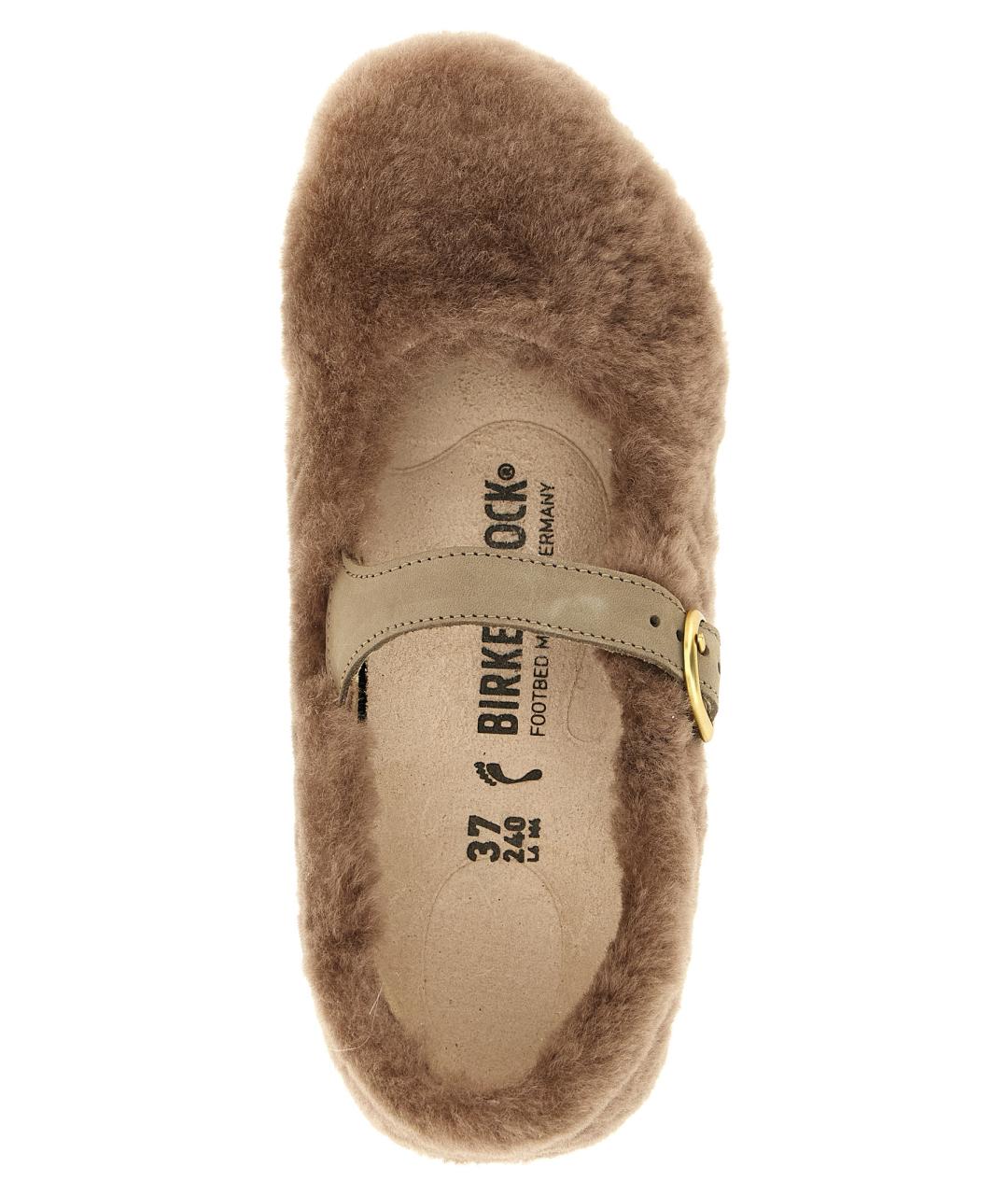 BIRKENSTOCK Бежевые балетки, фото 4