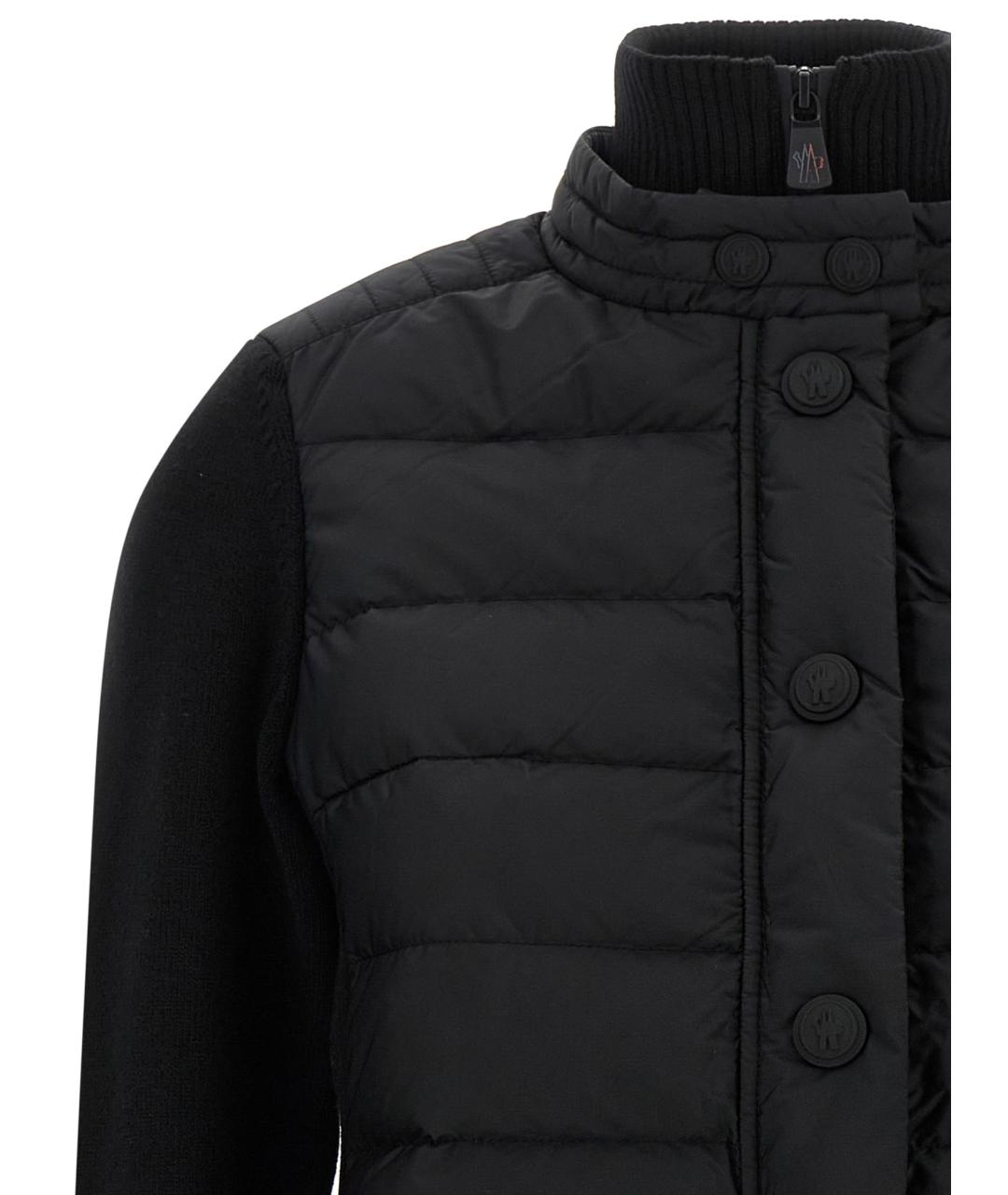 MONCLER GRENOBLE Черная полиамидовая куртка, фото 3
