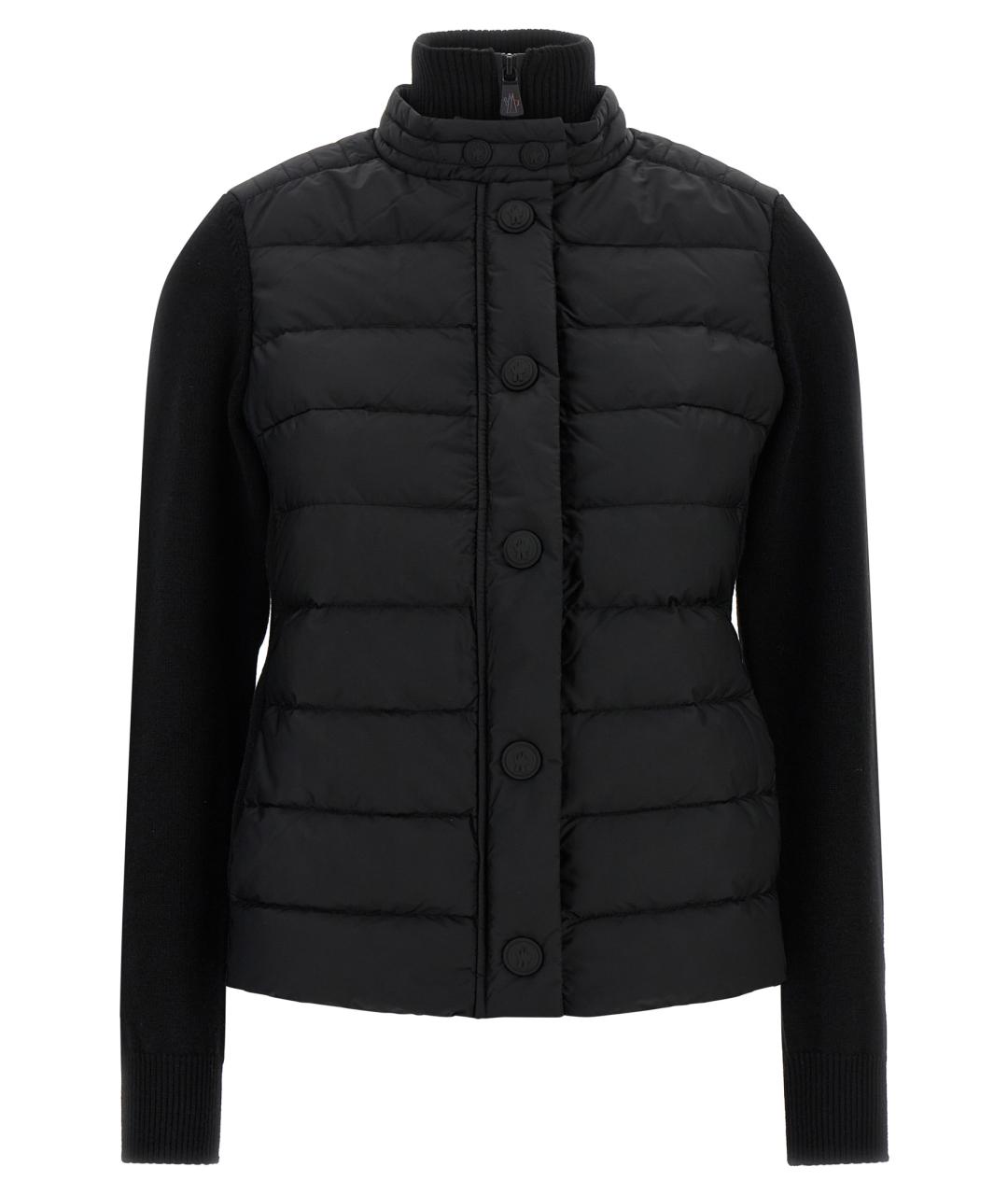MONCLER GRENOBLE Черная полиамидовая куртка, фото 1