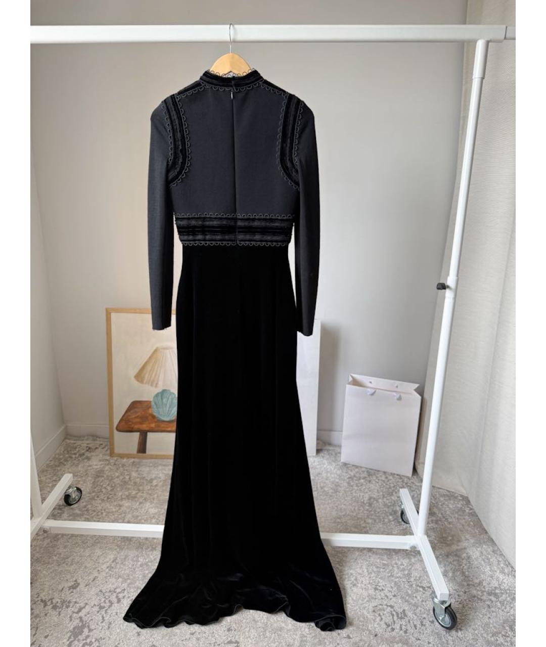 LANVIN Черное вечернее платье, фото 2