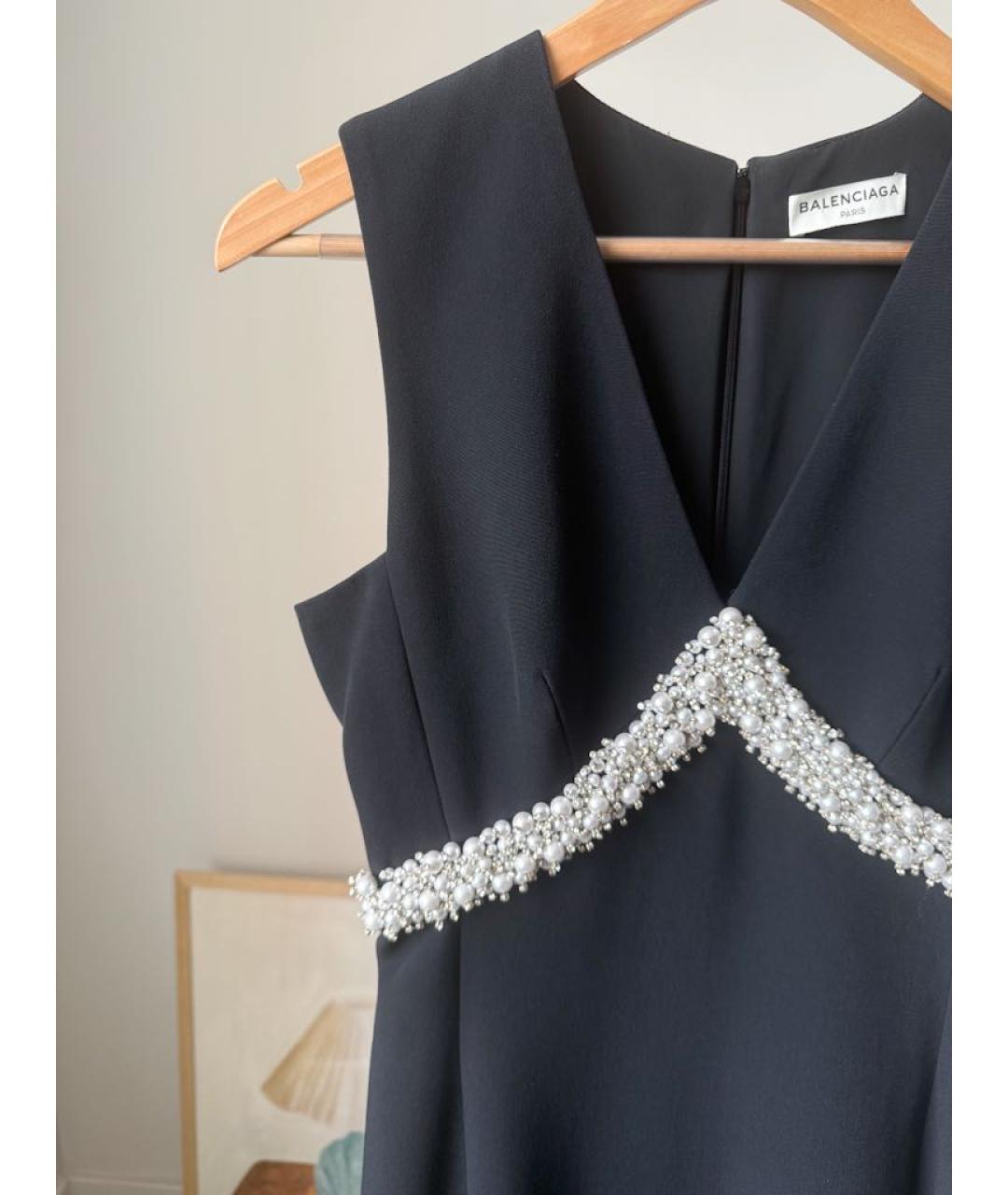 BALENCIAGA Черное вечернее платье, фото 3