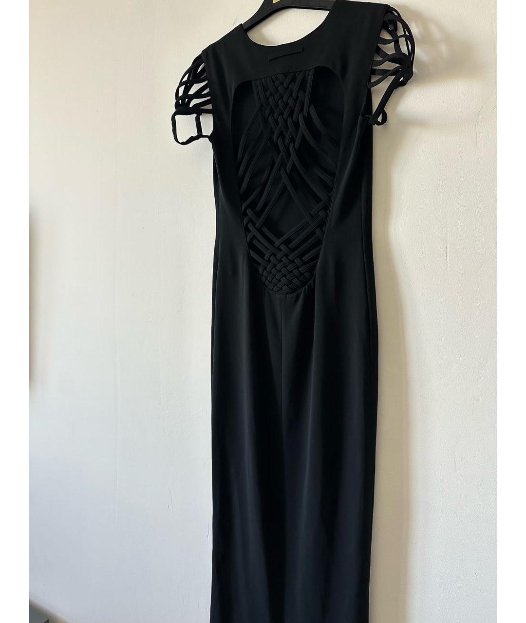 JEAN PAUL GAULTIER Черное хлопковое вечернее платье, фото 3
