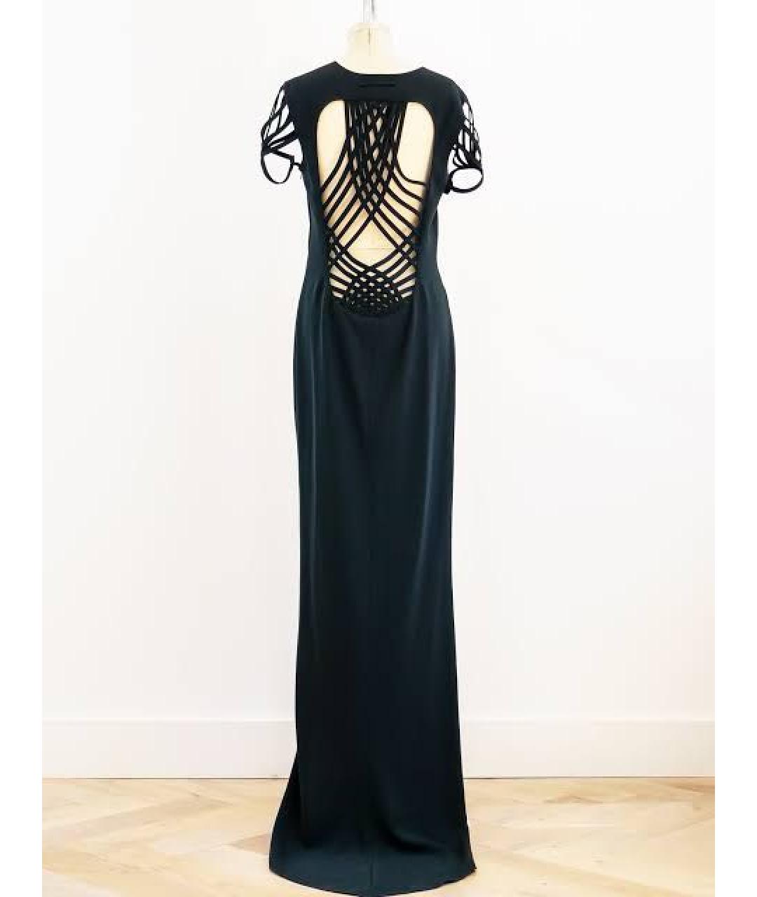 JEAN PAUL GAULTIER Черное хлопковое вечернее платье, фото 9
