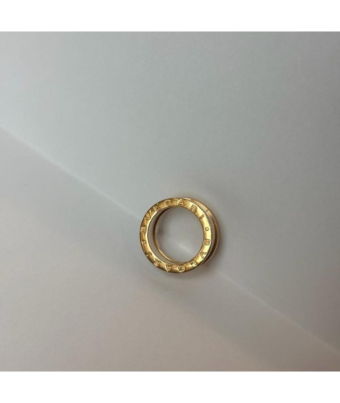 BVLGARI Белое кольцо из желтого золота, фото 4