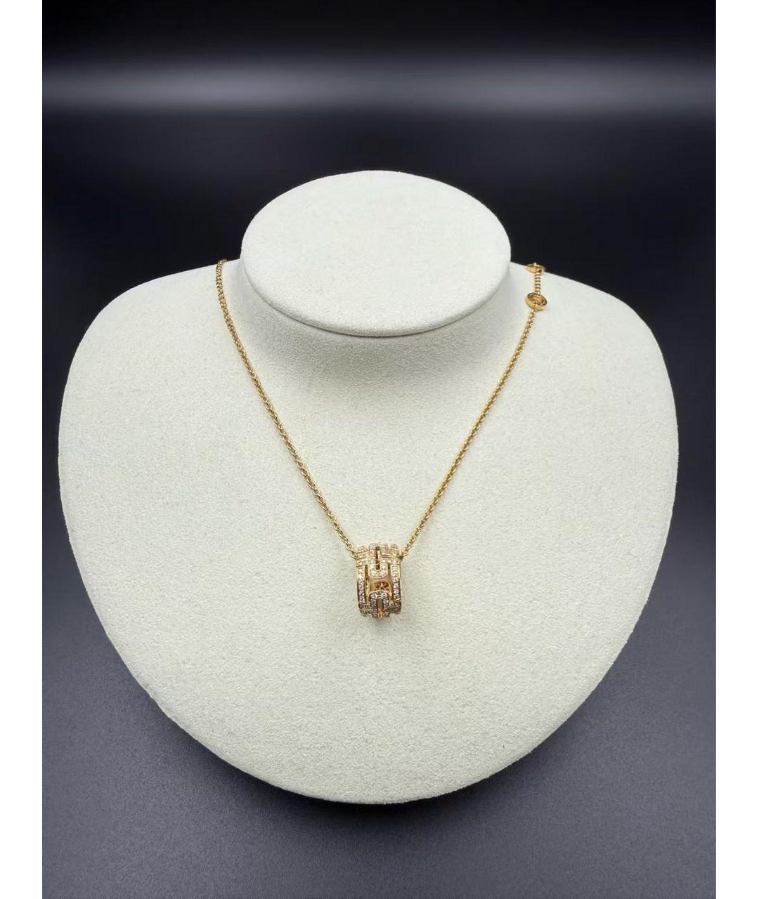 BVLGARI Золотое колье из желтого золота, фото 6