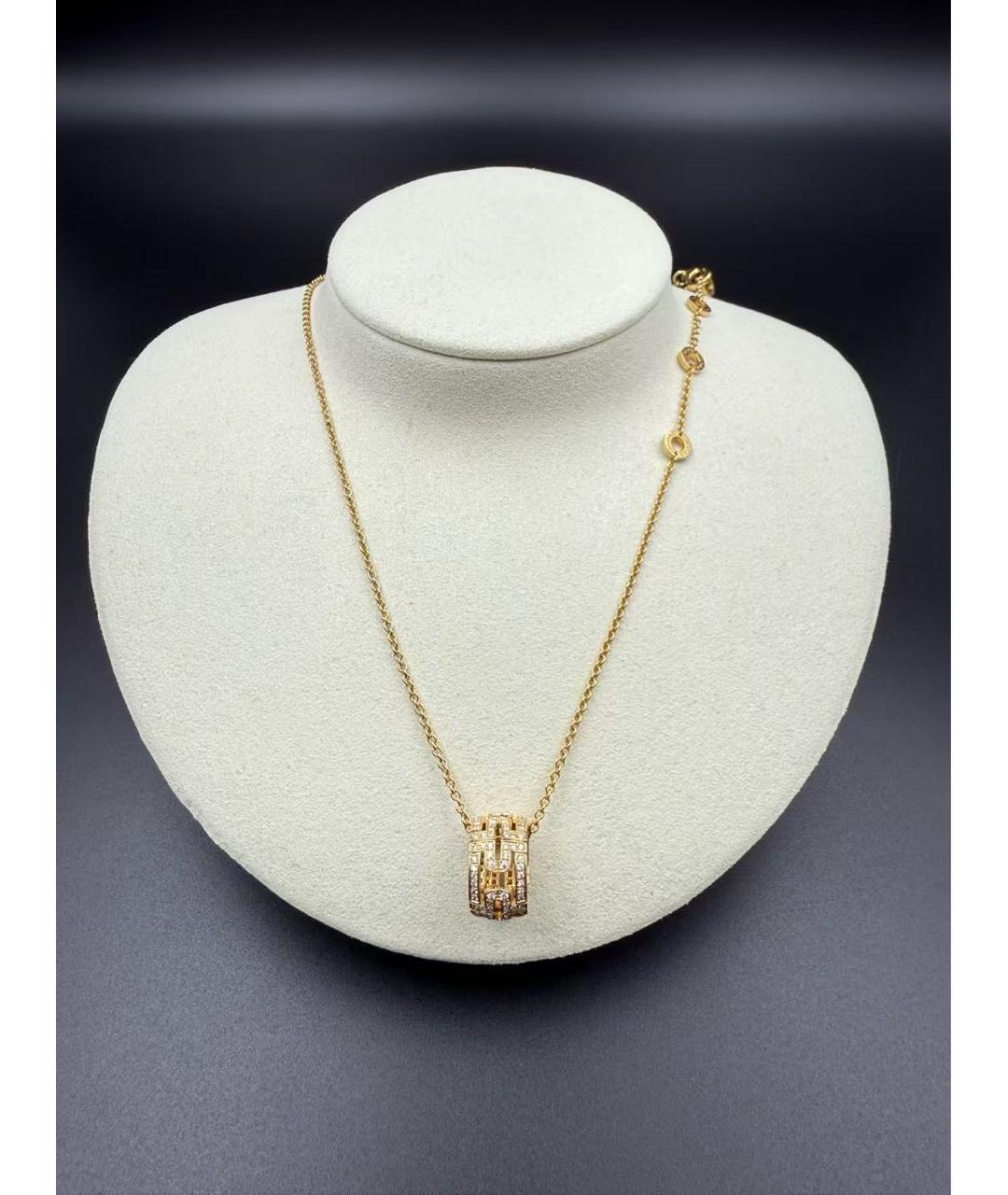 BVLGARI Золотое колье из желтого золота, фото 5