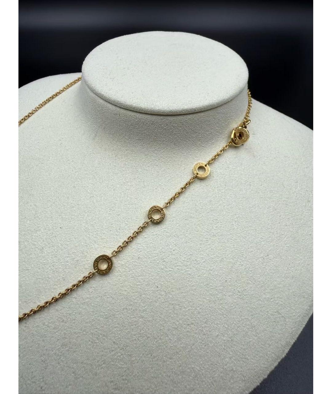 BVLGARI Золотое колье из желтого золота, фото 3
