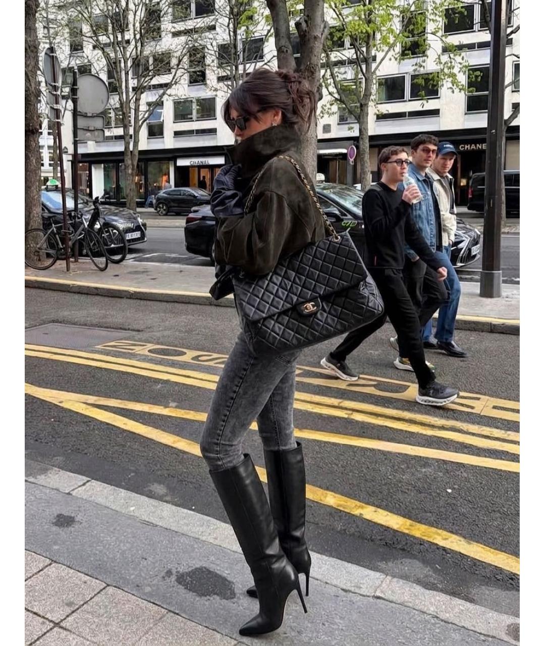 MAISON MARGIELA Серые хлопко-эластановые джинсы слим, фото 2