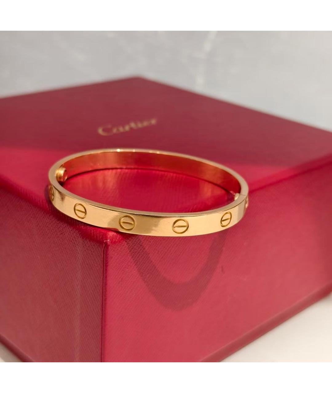 CARTIER Желтый браслет из желтого золота, фото 5
