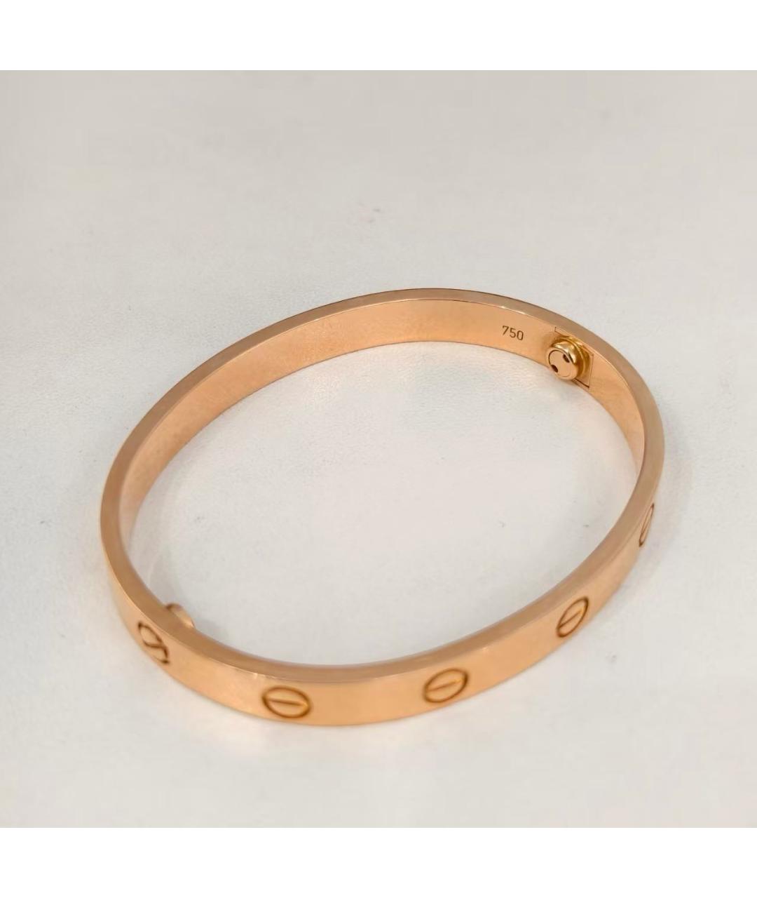 CARTIER Желтый браслет из желтого золота, фото 4