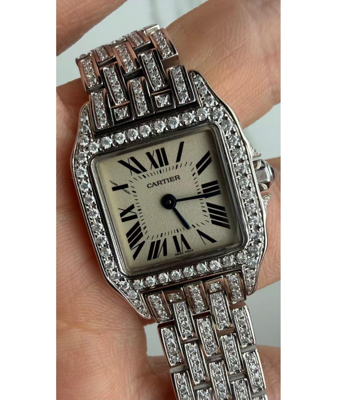 CARTIER Серебряные часы, фото 3
