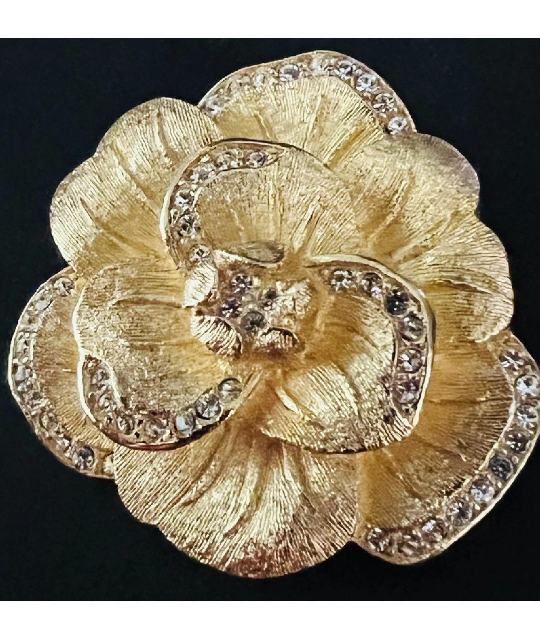 CHRISTIAN DIOR Золотая позолоченная булавка / брошь, фото 2